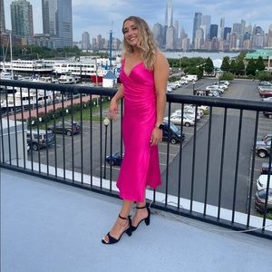 SIZE SMALL: Draped Lingerie-Style Dress